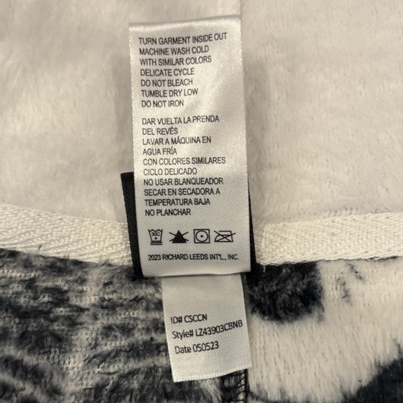 Disney Nightmare Before Christmas Jack Skellington Hooded Pajamas‎ Size XL - Picture 5 of 6